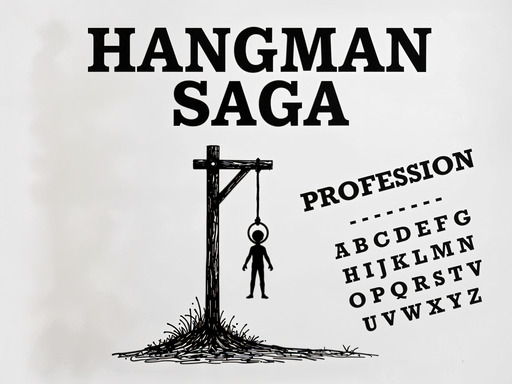 Hangman Saga Online On Poki