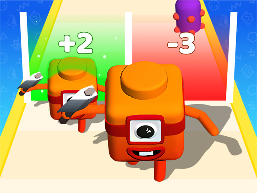 Merge Number Cube 3d Run Game Online On Poki