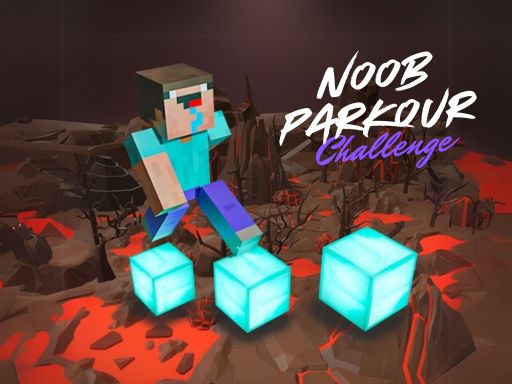 Noob Parkour Challenge 3D Online On Poki