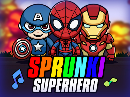 Sprunki SuperHero Online On Poki