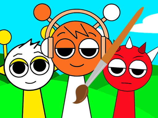 Sprunki Coloring Book – Play Online On Poki